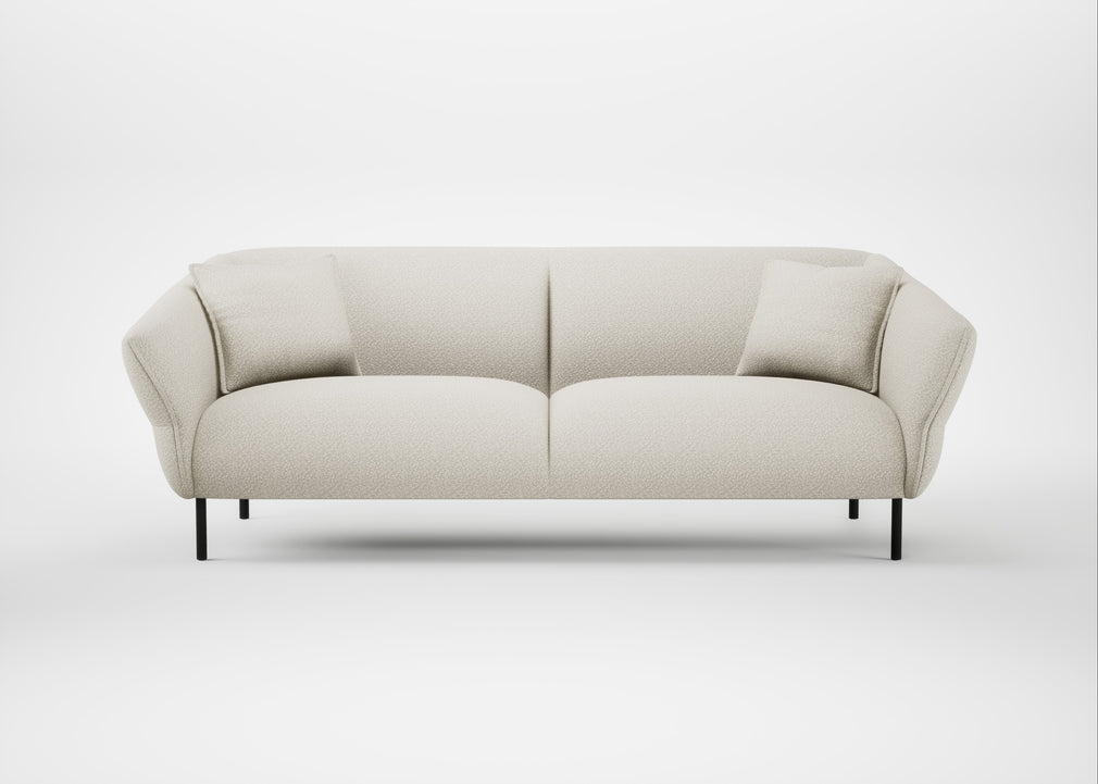 Alto 4 Seater Sofa Chunky Boucle Ecru