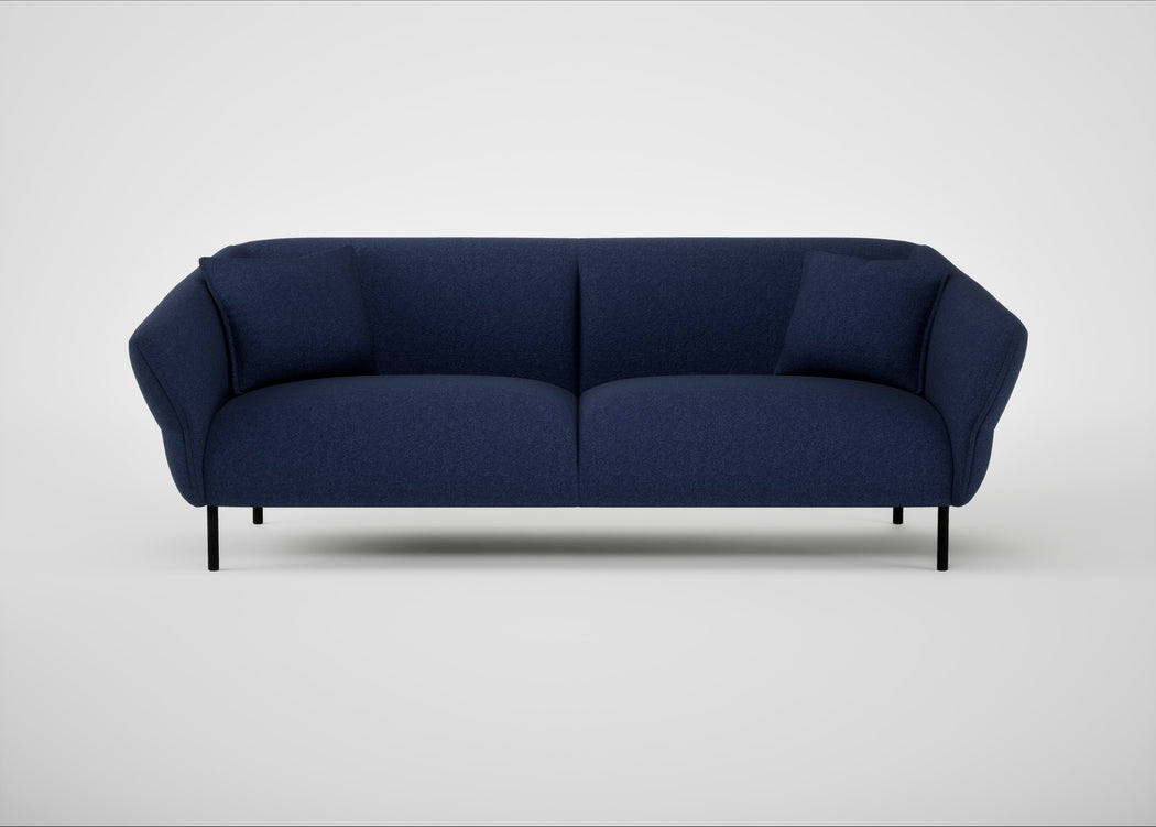 Alto 4 Seater Sofa Melton Wool New Navy