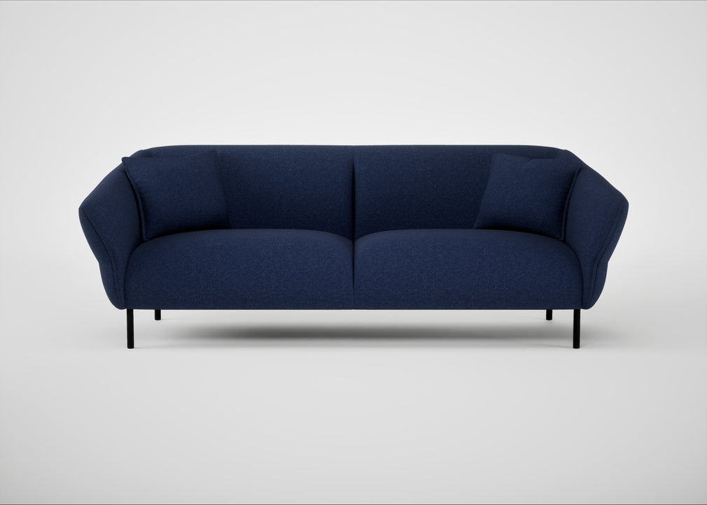Alto 4 Seater Sofa Melton Wool New Navy
