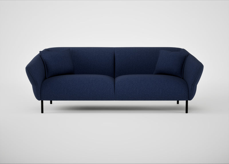 Alto 4 Seater Sofa Melton Wool New Navy