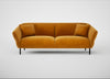 Alto 4 Seater Sofa Smart Luxe Velvet Cognac