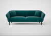 Alto 4 Seater Sofa Smart Luxe Velvet Ocean Green