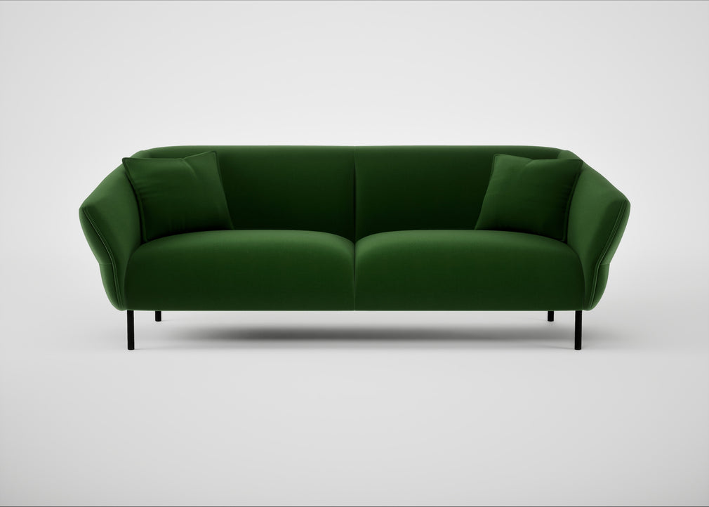 Alto 4 Seater Sofa Smart Velvet Forest