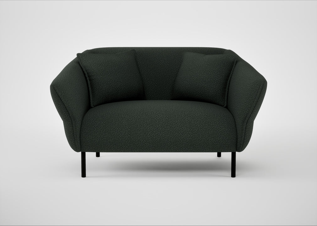 Alto Loveseat Boucle Fern