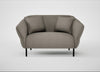 Alto Loveseat Broad Weave Pebble