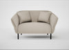 Alto Loveseat Broad Weave Putty