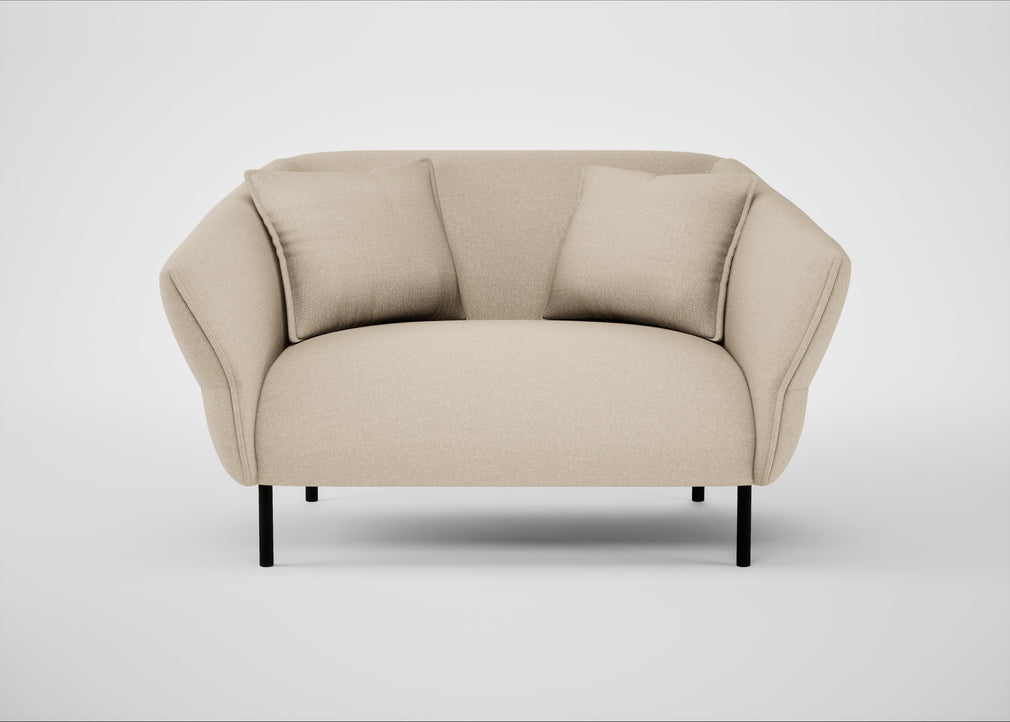 Alto Loveseat Brushed Cotton Oat