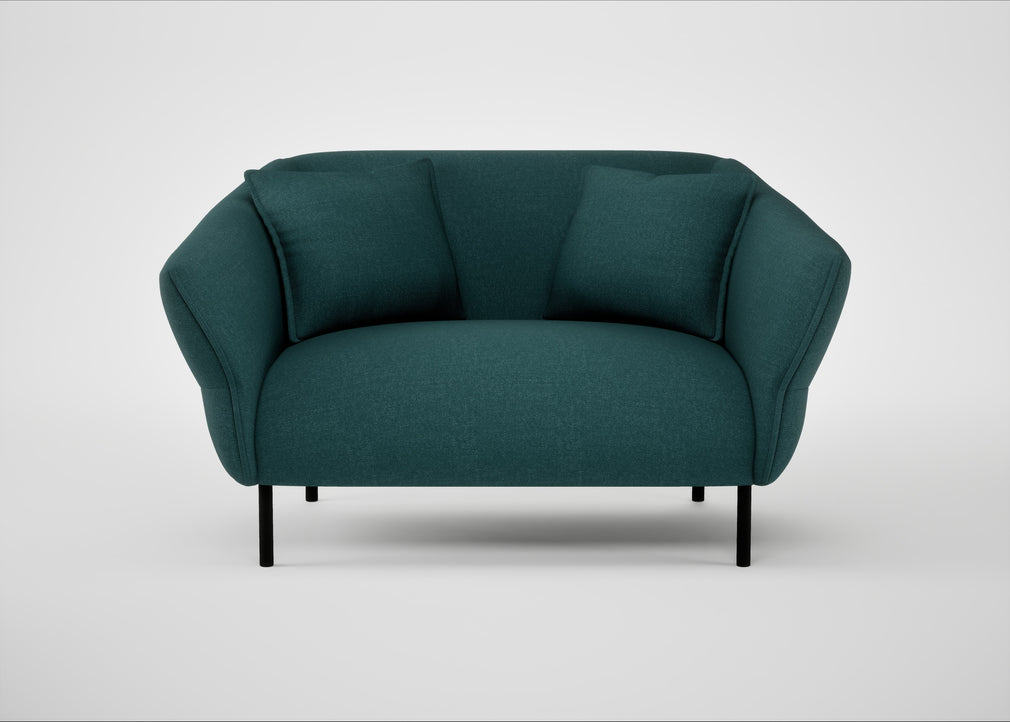Alto Loveseat Brushed Cotton Pine