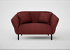 Alto Loveseat Capelo Linen-Cotton Etruscan Red