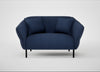 Alto Loveseat Capelo Linen-Cotton Inkspot