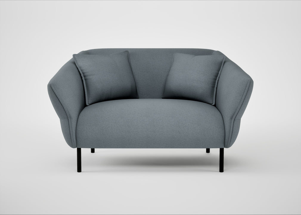 Alto Loveseat Capelo Linen-Cotton Mineral