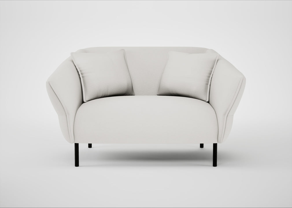 Alto Loveseat Capelo Linen-Cotton Sea Salt