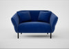 Alto Loveseat Smart Luxe Velvet Azure