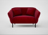 Alto Loveseat Smart Luxe Velvet Mulberry