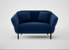 Alto Loveseat Cotton Velvet Midnight