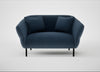Alto Loveseat Boucle Velvet Space