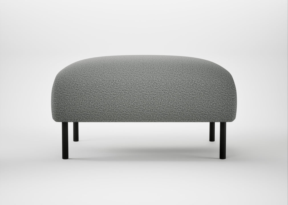 Alto Ottoman Boucle Steel