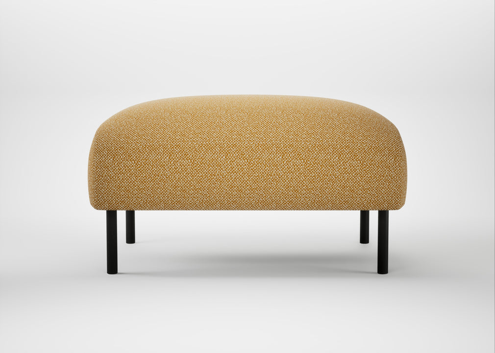 Alto Ottoman Boucle Tweed Citrine