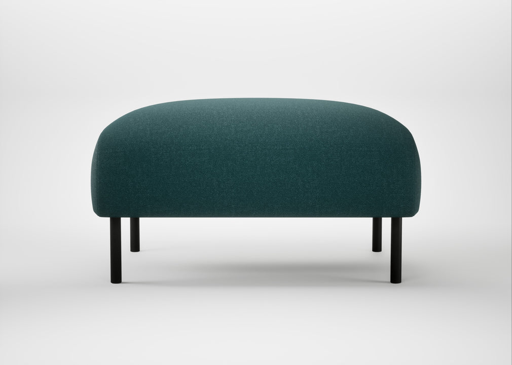 Alto Ottoman Brushed Cotton Pine