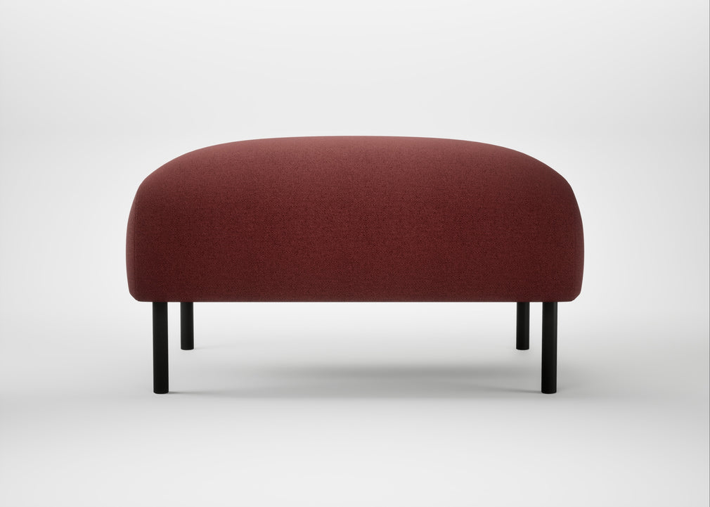 Alto Ottoman Capelo Linen-Cotton Etruscan Red