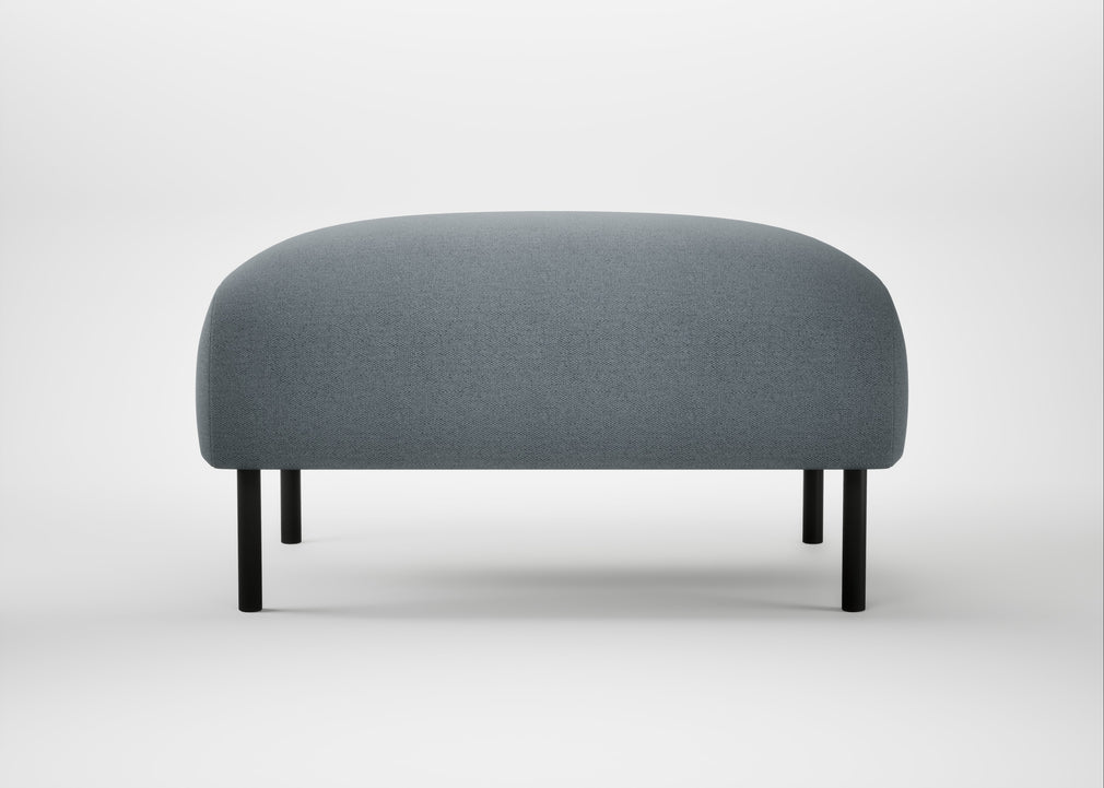 Alto Ottoman Capelo Linen-Cotton Mineral