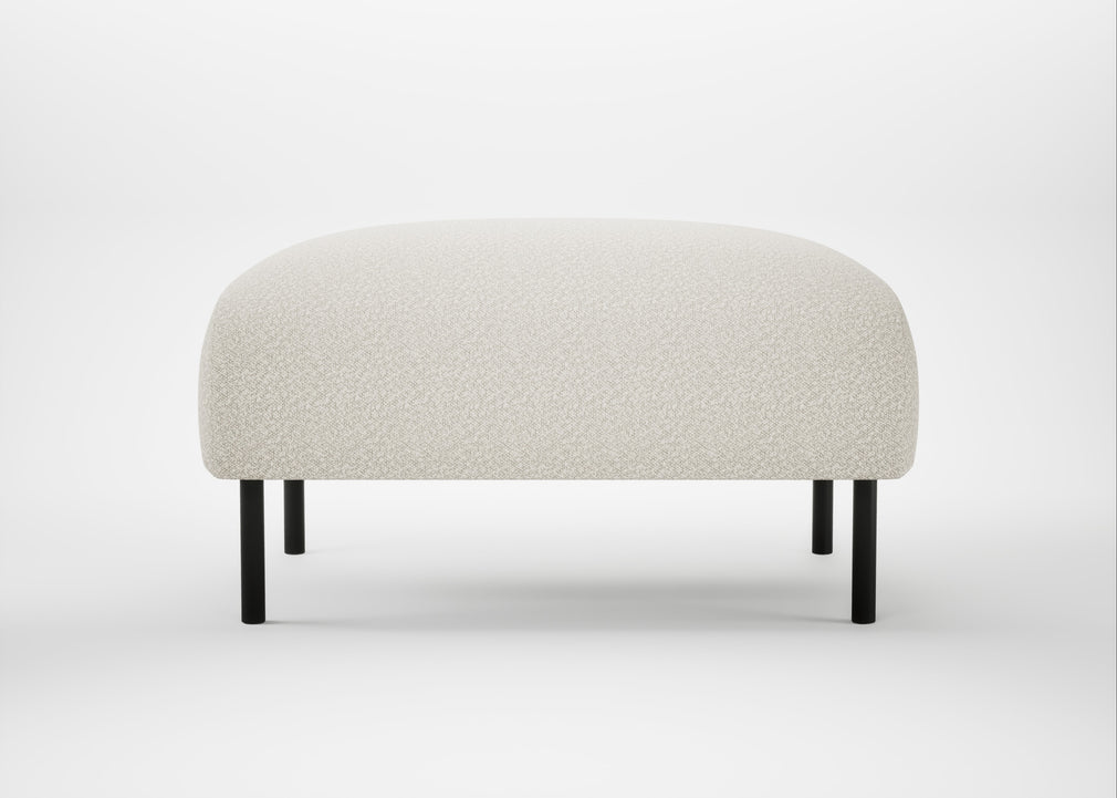 Alto Ottoman Chunky Boucle Ecru