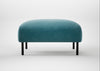 Alto Ottoman Smart Luxe Velvet Airforce Blue