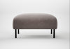 Alto Ottoman Smart Luxe Velvet Mushroom