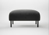Alto Ottoman Smart Luxe Velvet Nickel