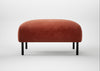 Alto Ottoman Smart Luxe Velvet Tawny