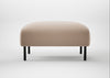 Alto Ottoman Smart Velvet Pebble