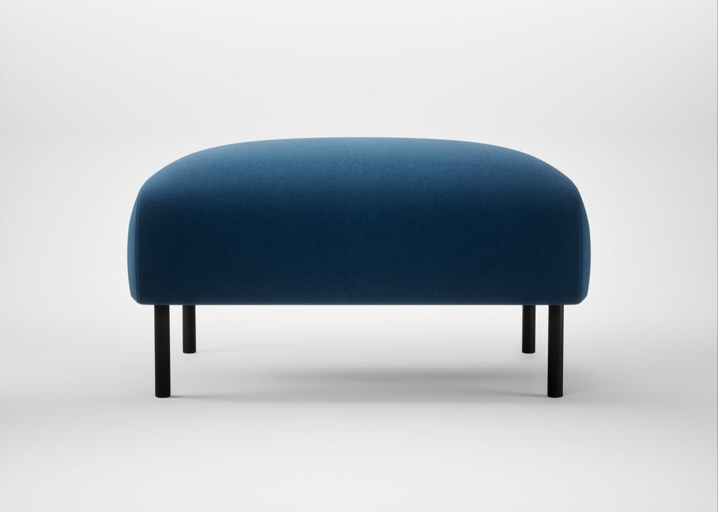 Alto Ottoman Smart Velvet Petrol