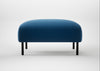 Alto Ottoman Cotton Velvet Petrol