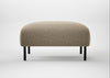 Alto Ottoman Boucle Velvet Rocky