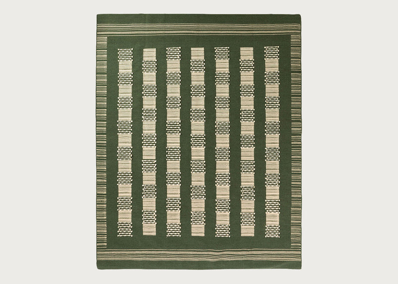 Heal's + Ambar City Grove Green Rug