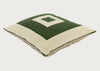 Ambar Exclusive Bold Frame Square Cushion Forest Green