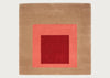 Josef Albers Equivocal Rug 175 x 175cm