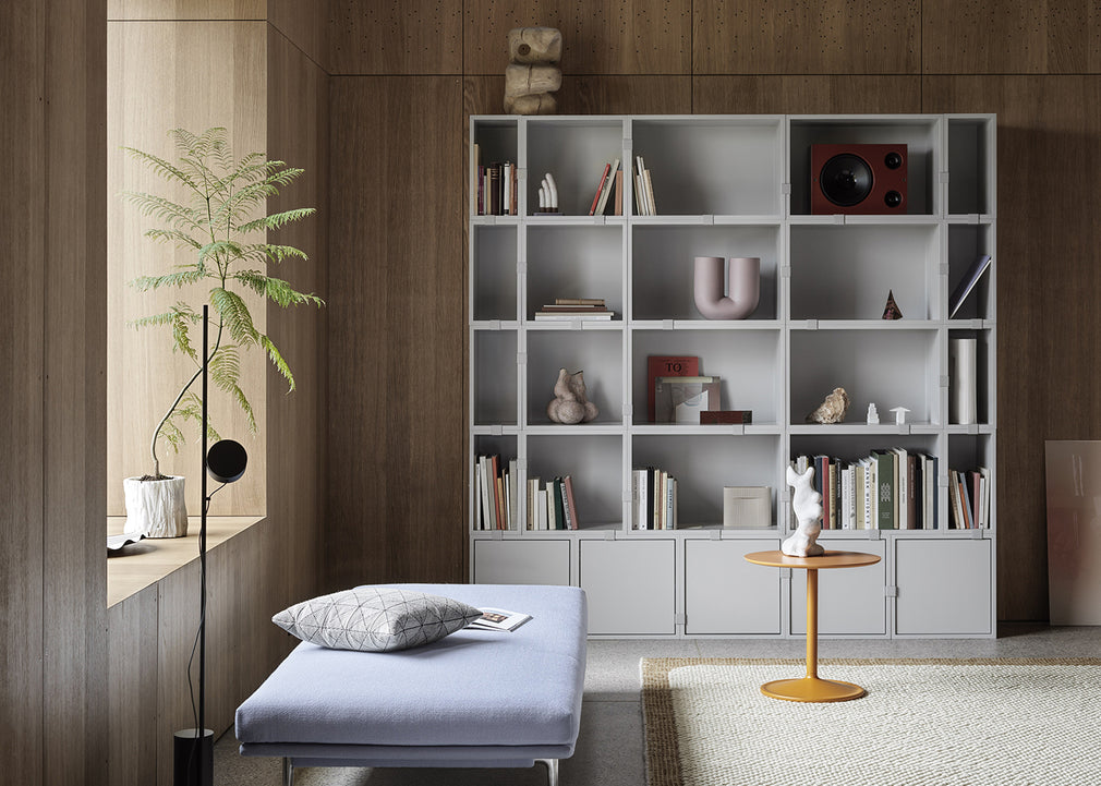 Stacked Storage System Bookcase Configuration 8 White