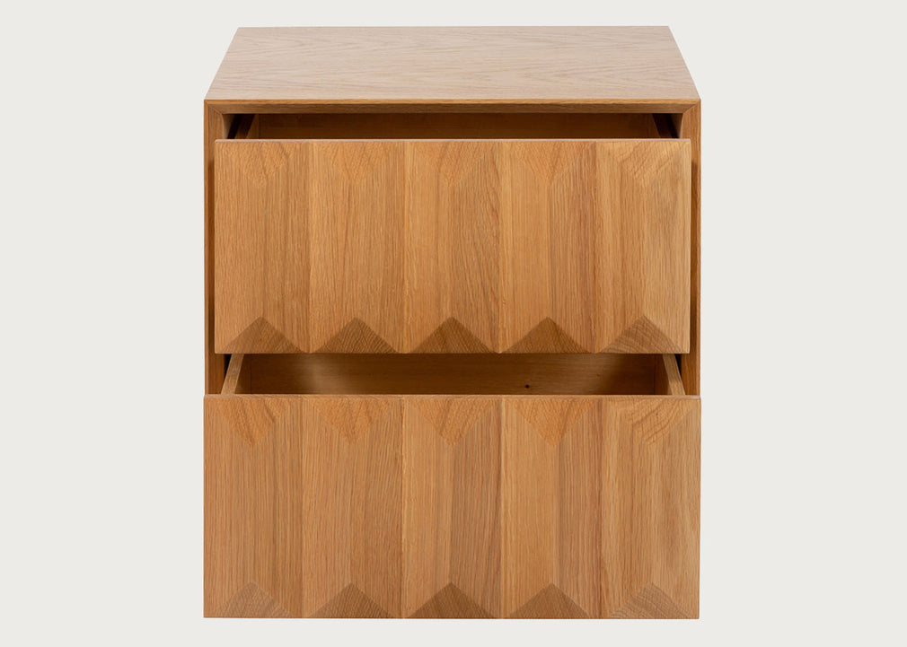 Wilton Bedside Table Oak