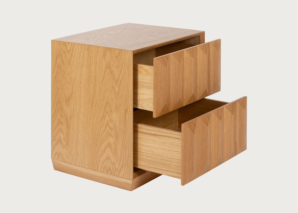 Wilton Bedside Table Oak