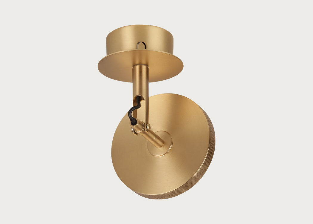 Asteria LED Spotlight Polished Brass