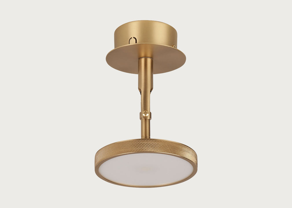 Asteria LED Spotlight Polished Brass