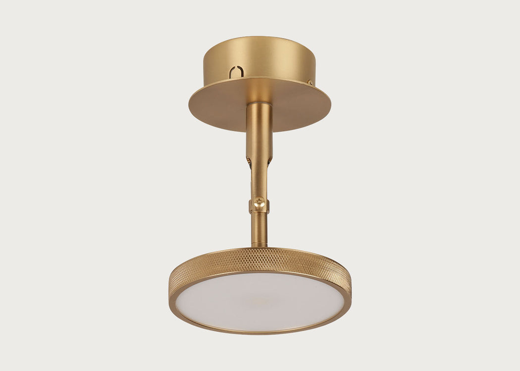 Asteria LED Spotlight Polished Brass