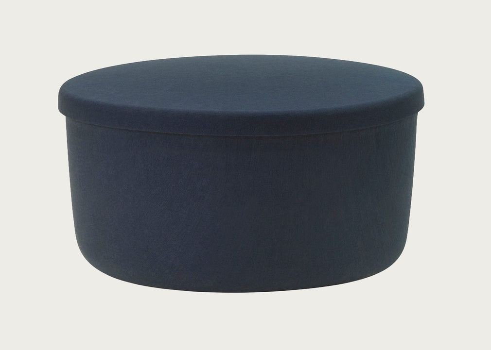 Hide Storage Pouf