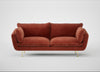 Allora 3 Seater Sofa Smart Luxe Velvet Tawny / Brass