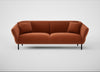 Alto 4 Seater Sofa Cotton Velvet Russet