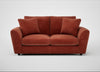 Snooze 3 Seater Sofa Smart Luxe Velvet Tawny