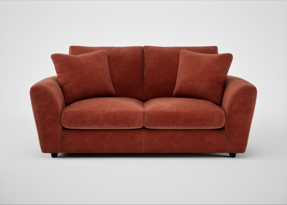 Snooze 3 Seater Sofa Smart Luxe Velvet Tawny