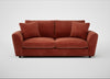 Snooze 4 Seater Sofa Smart Luxe Velvet Tawny