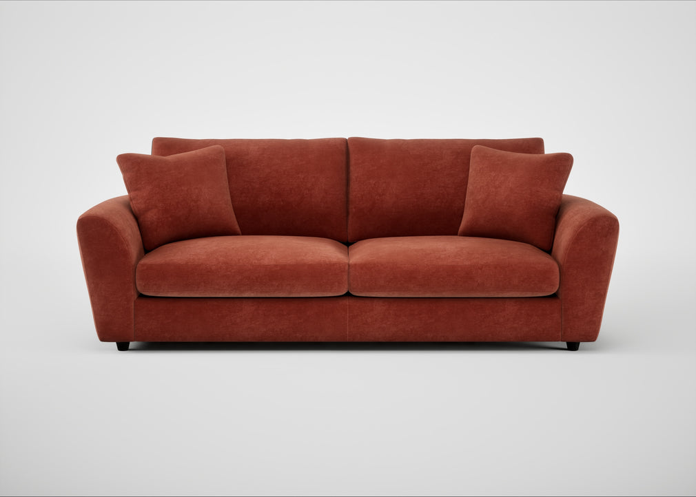 Snooze 5 Seater Sofa Smart Luxe Velvet Tawny